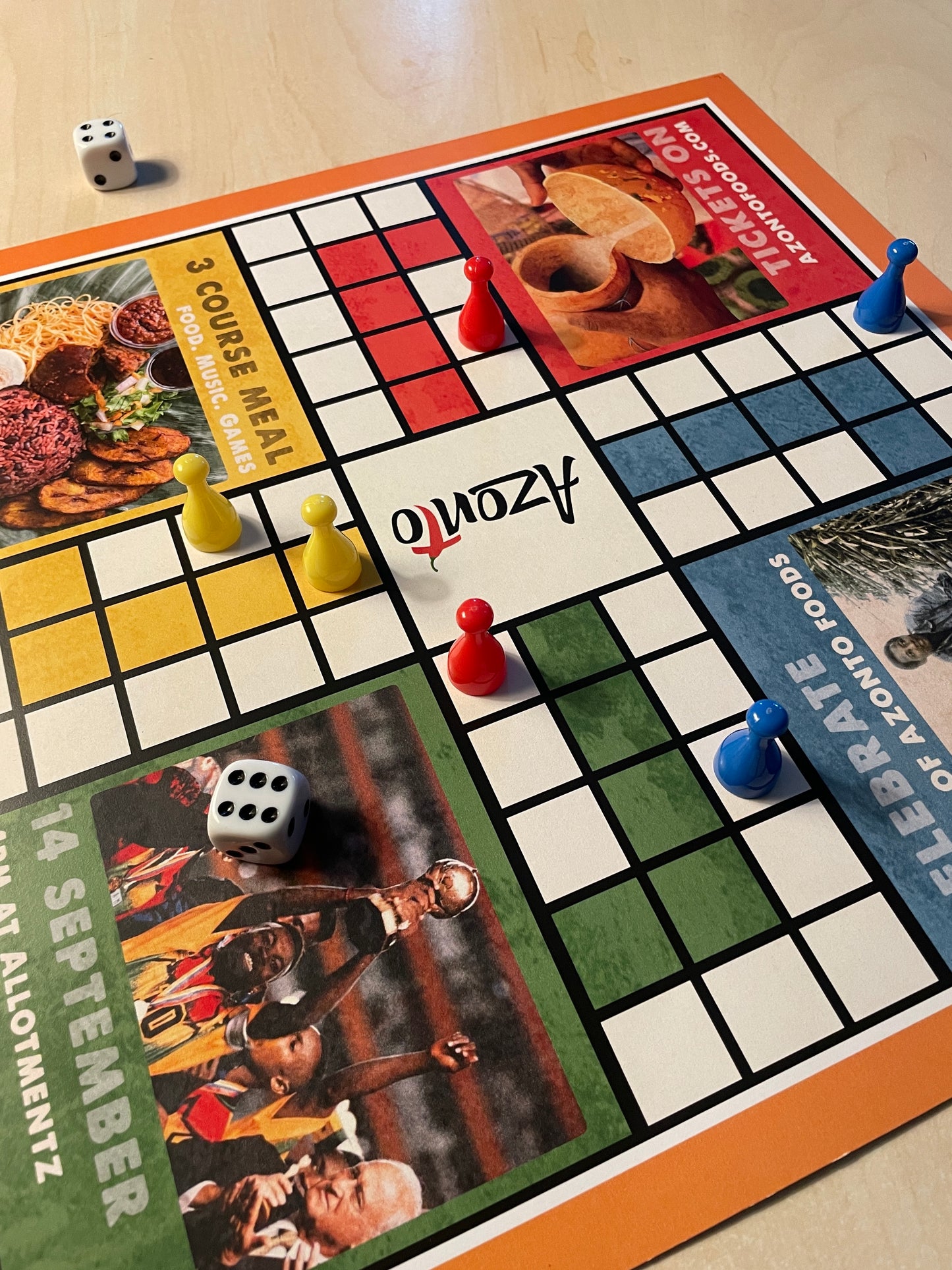 Azonto Ludo Board