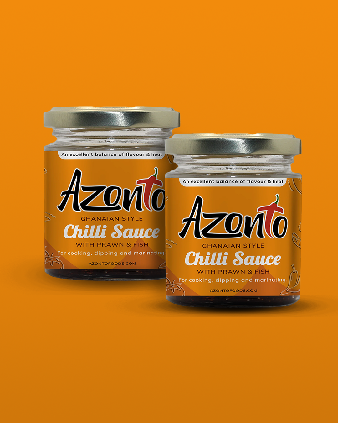 Pre-Order Mild Ghana Style Chilli Sauce (Pack of 2)